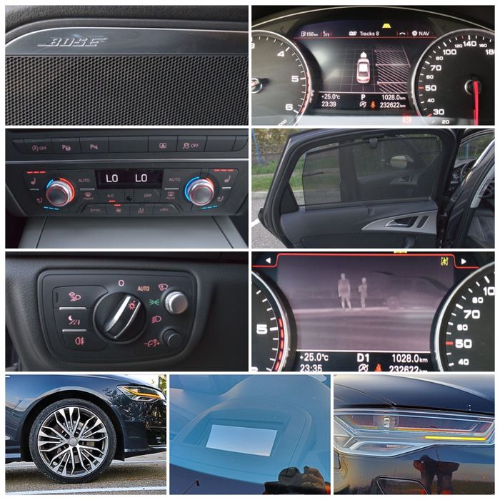 Audi A6 Quattro!Night vision!Soft close uși!Rate!Garanție!