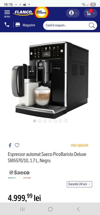 Expresor Saeco picobarista