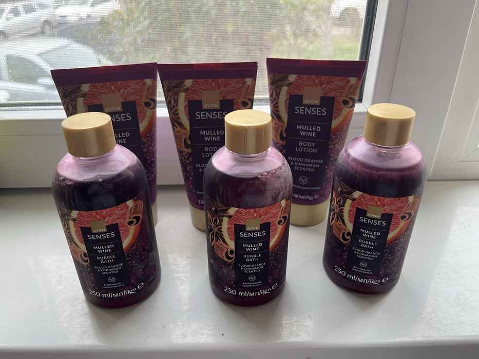 Set avon lotiune + spumant