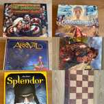 Настолни игри - Шерифът, Comanauts, The arrivel, Splendor, шах и пъзел
