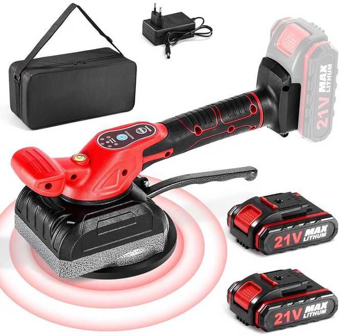 Vibrare, vibrator gresie ceramica 5 viteze, ventuza 130mm Nou ambalat!