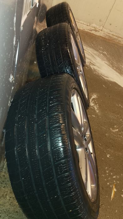 Jante aliaj 17” + anvelope all-season – set complet