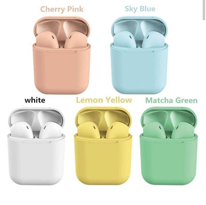 Безжични слушалки Inpods12 с различни цветове