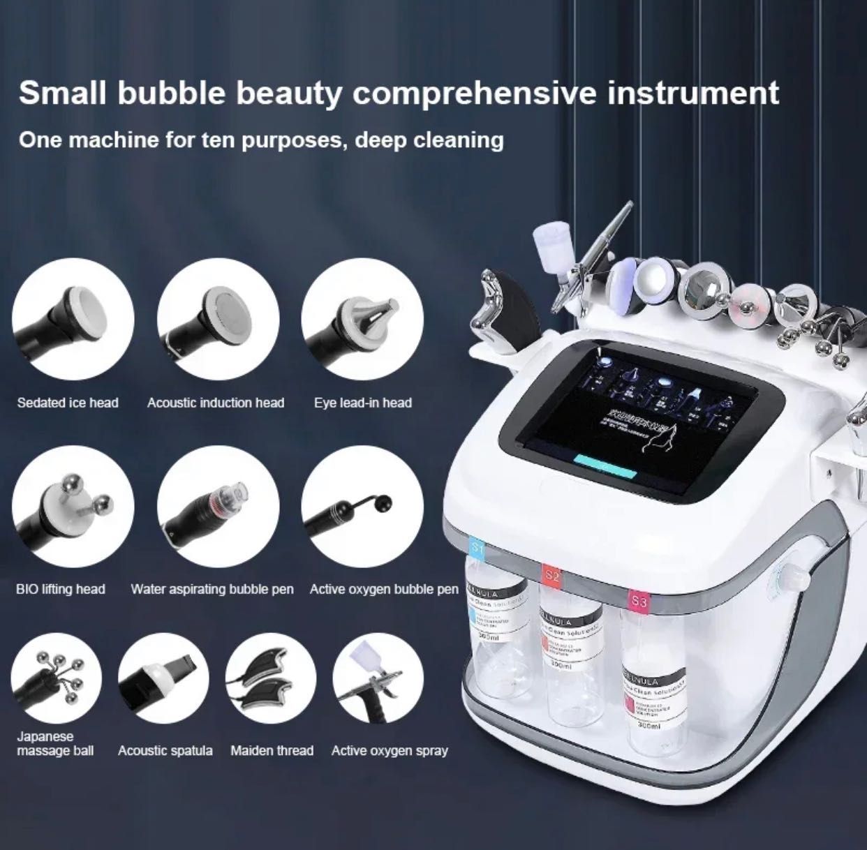 Combina cosmetica10in1pentru fata AquaPeelingNOUA in cutie