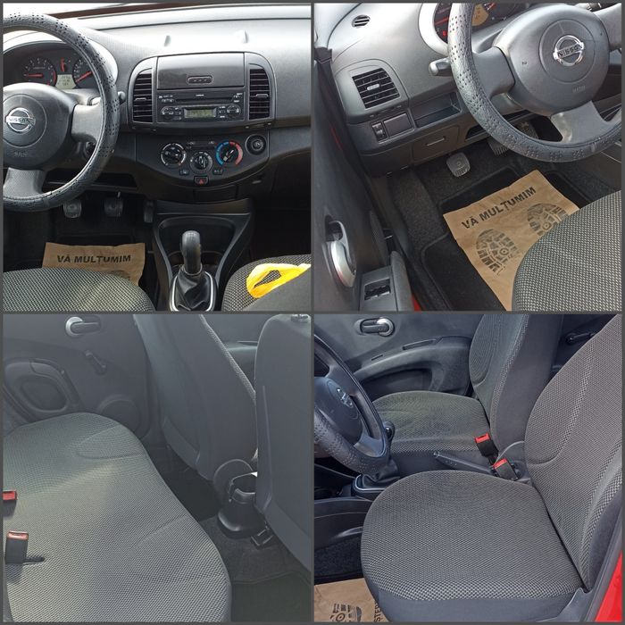 Nissan Micra 2009 1.2 benzina,4 usi, Clima, Inmatriculat