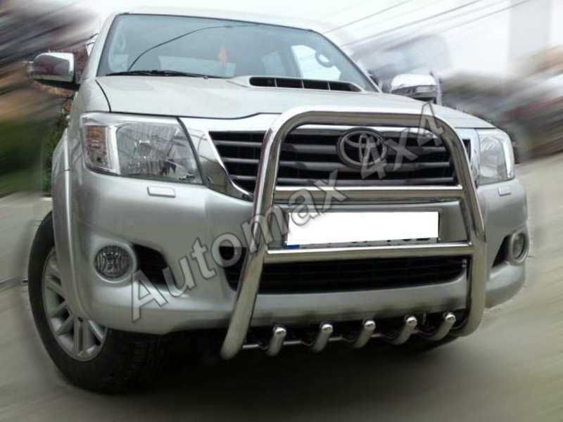 Bullbar inox personalizat Toyota Hilux 2004-2015