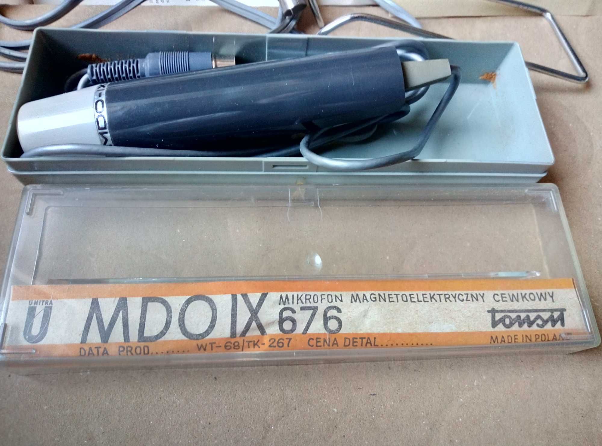 Професионален МИКРОФОН MDO IX 676 MADE in POLAND с Кабел - Бонус