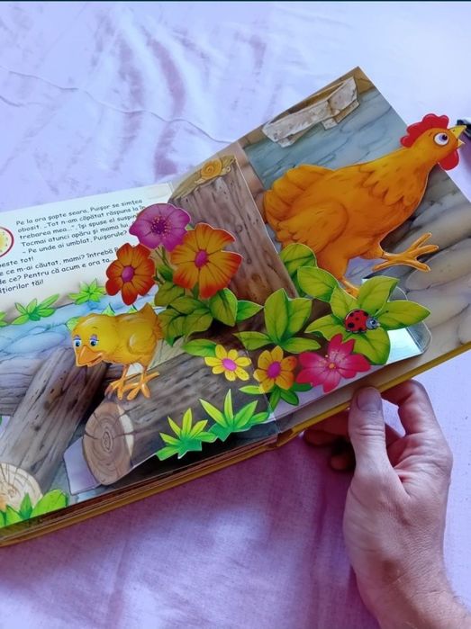 puișorul curios carte povesti bebe editura Crișan poveste animata