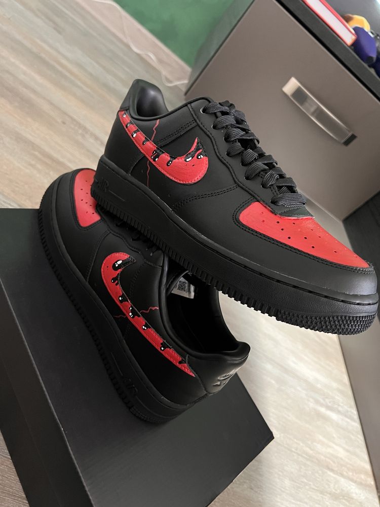 Air force 1 black custom