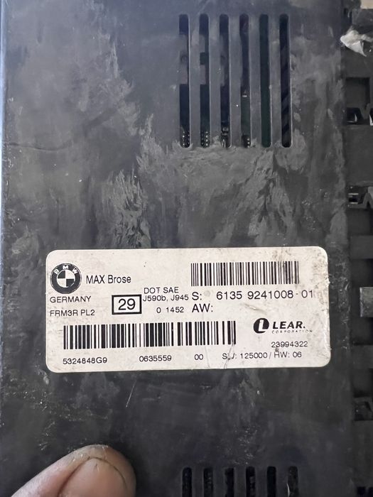 Frm e90/e87/e83/e60/e65/e70