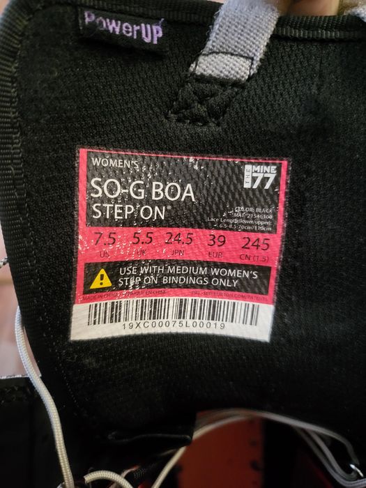 Boots Burton Step on Boa