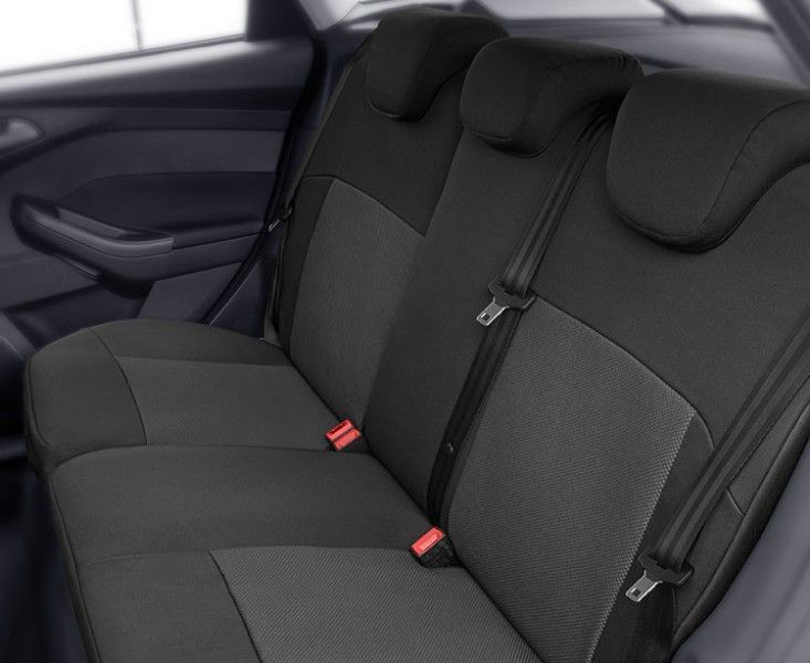 Set huse scaune auto Kegel Tailor Made pentru Ford Focus 2 2004-2011, Ford Focus 3 2011-, set huse fata + spate - Huse Dedicate