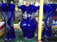 Кобальтовая синяя ваза