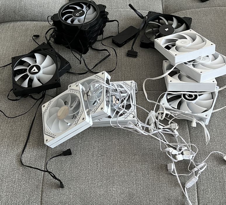 Set de 14 ventilatoare Carcasa pc