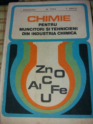 chimie pentru muncitori si tehnicieni din ind. chimica