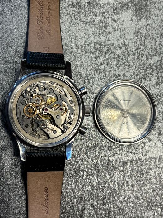 Ceas Ulysse Nardin chronograph vintage anii 60 diametru 40mm