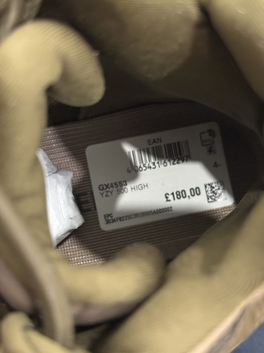Ghete Yeezy 500 high