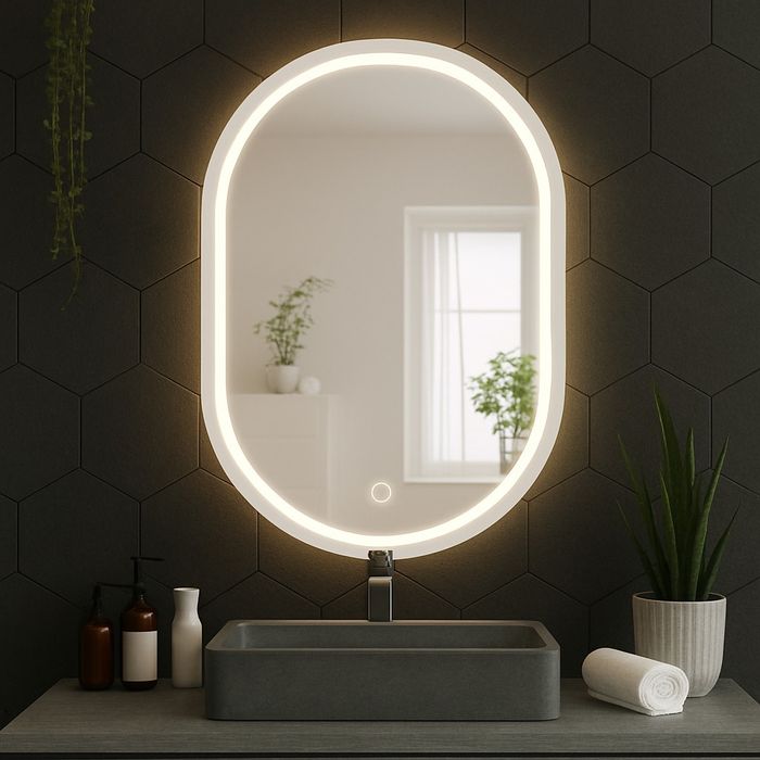 Елегантно LED огледало