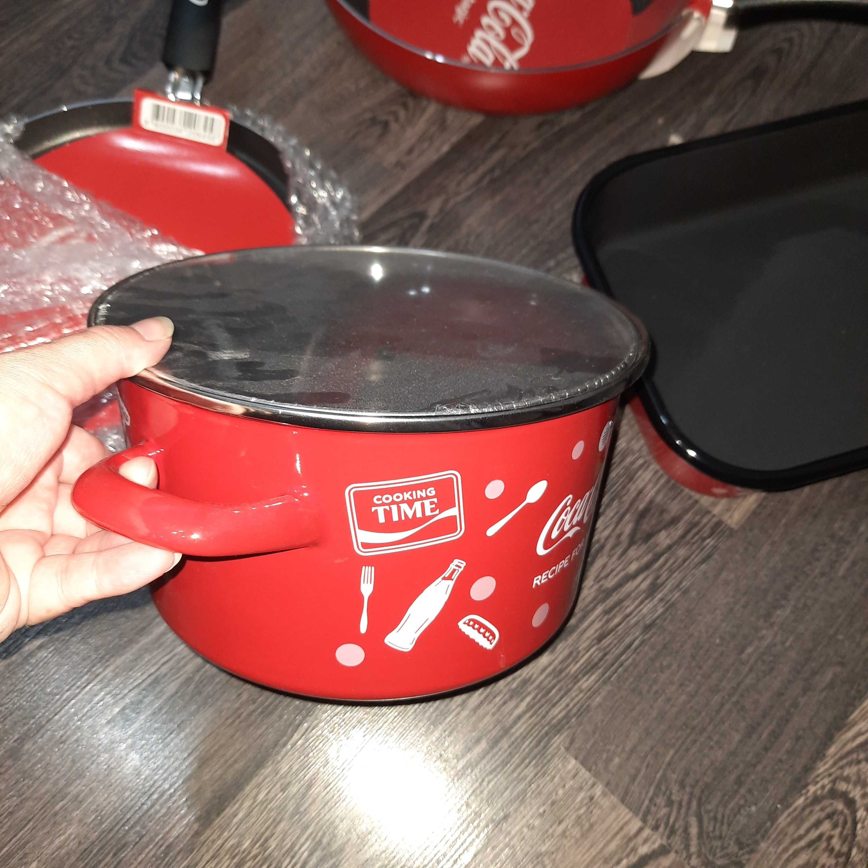 Комплект съдове Coca-Cola