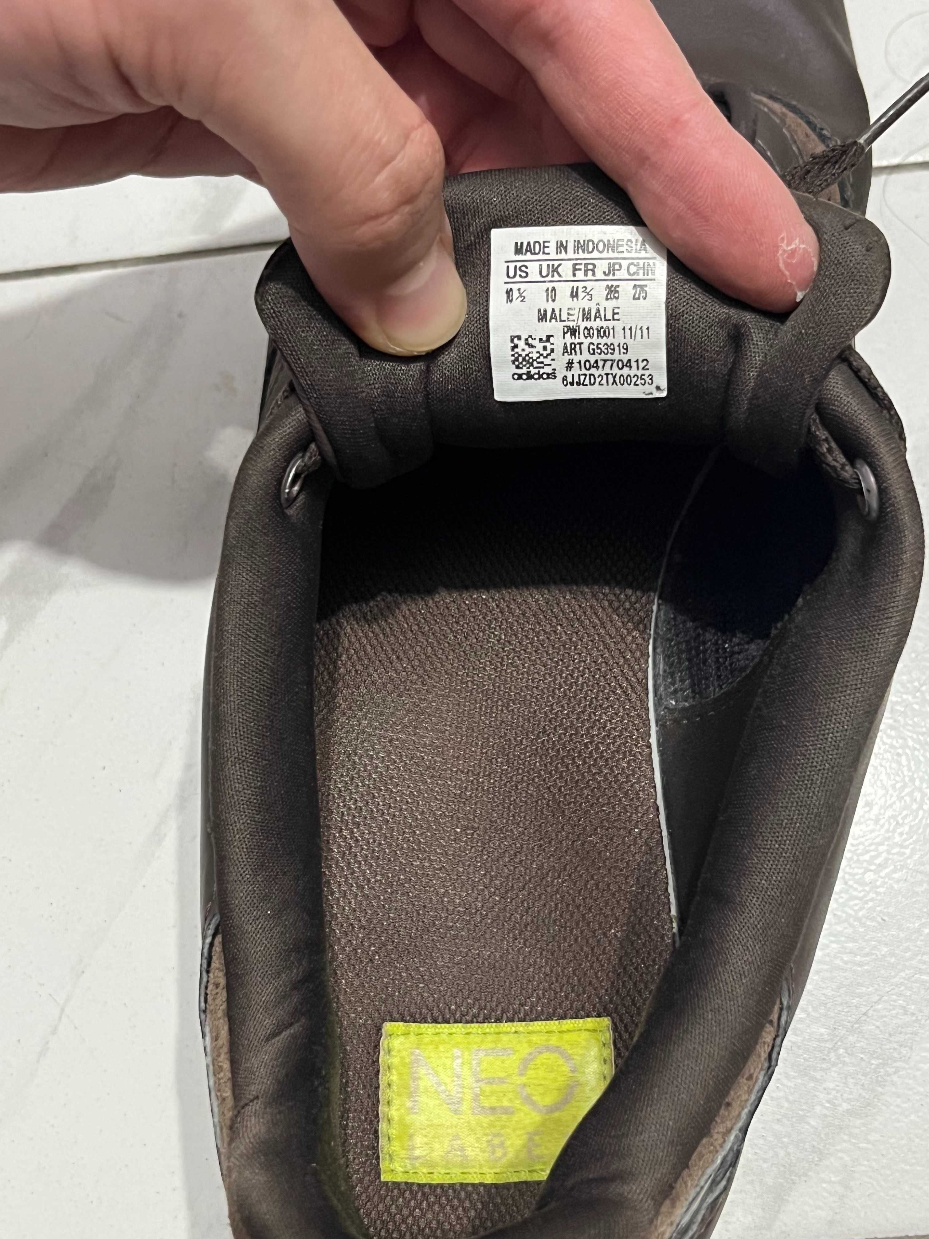 Кожени маратонки Adidas Neo 44 2/3