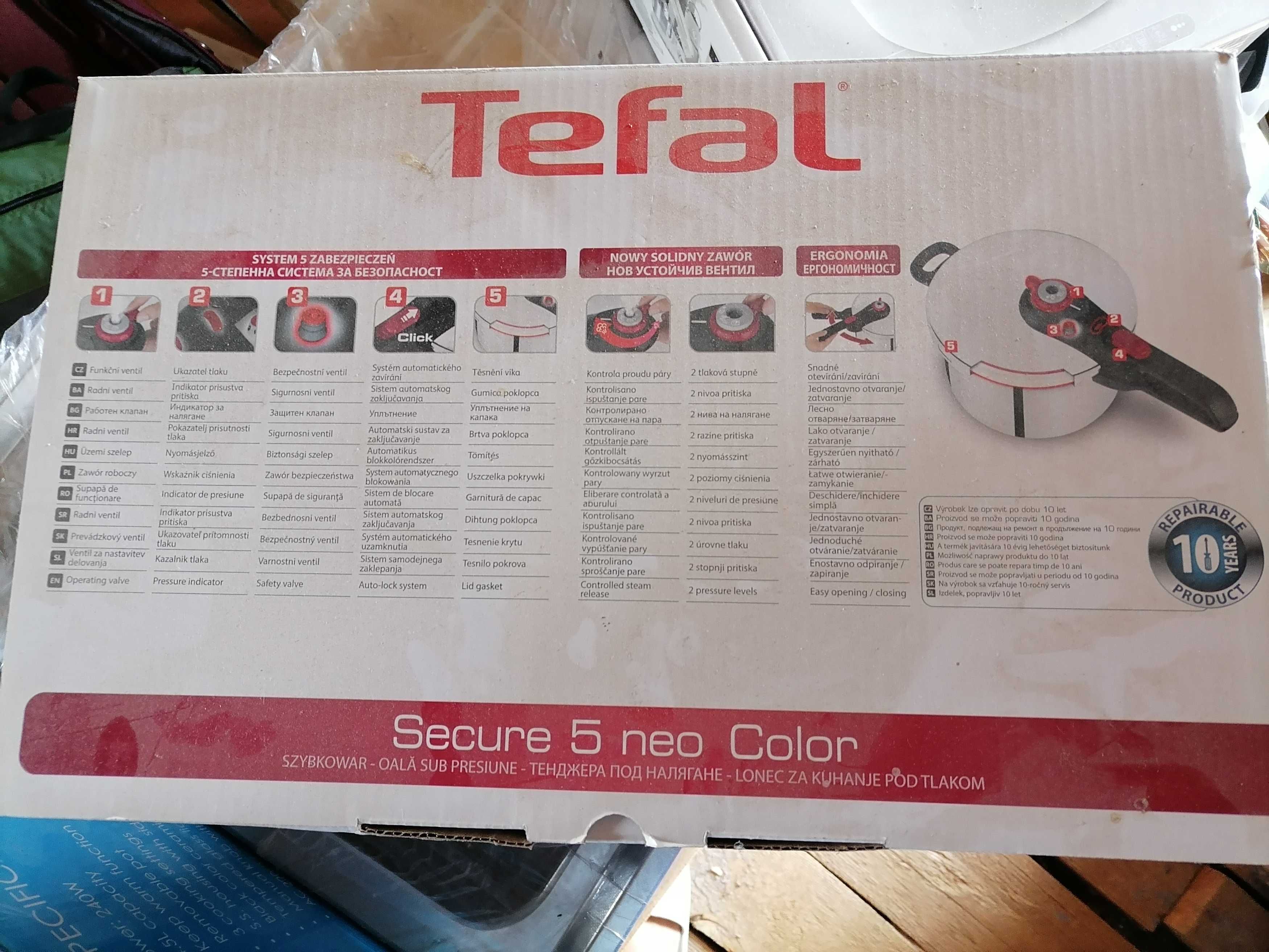 Oala tefal sub presiune