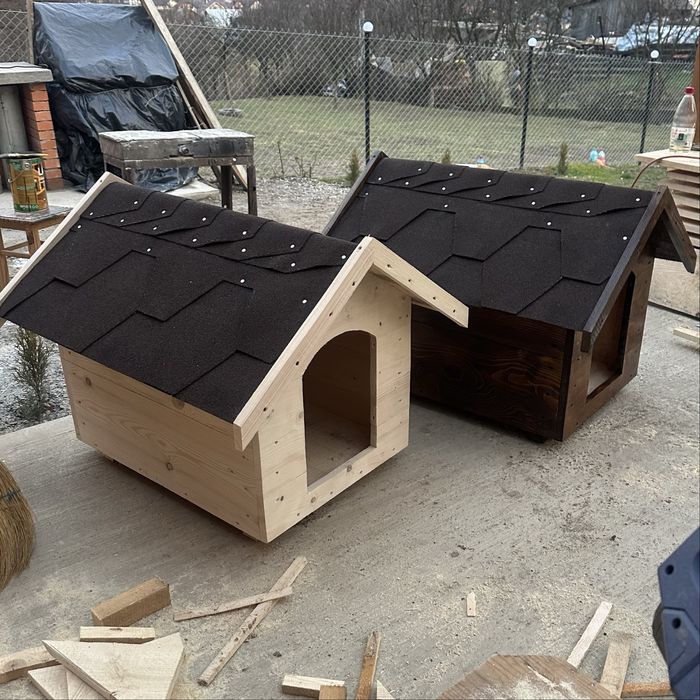 Cușcă căsuță câine talie medie/mare și mică cu livrare în toată țara