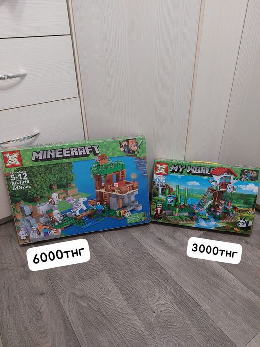 Minecraft Майнкрафт лего