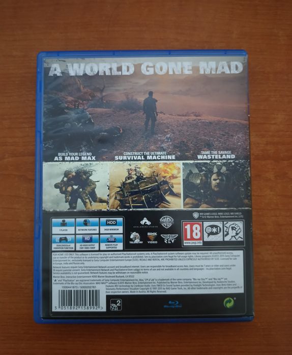 Mad max the game ps4