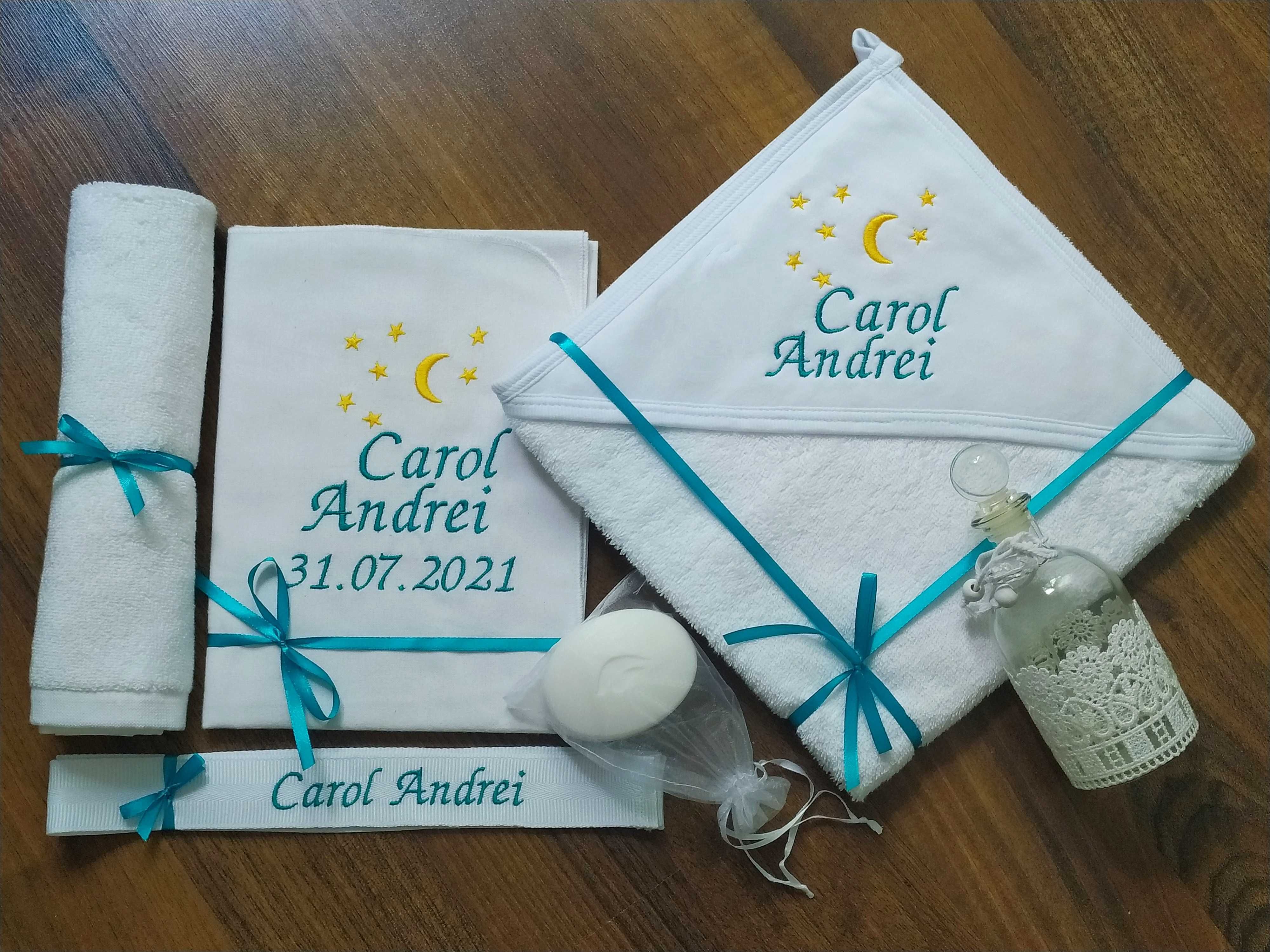 Trusou botez personalizat, lumanare botez, crasma