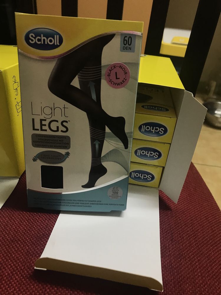 Ciorapi compresivi Scholl Light Legs