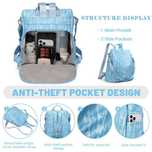 vand Rucsac antifurt SEA CHOICE Sky Blue/Vibrant Pink