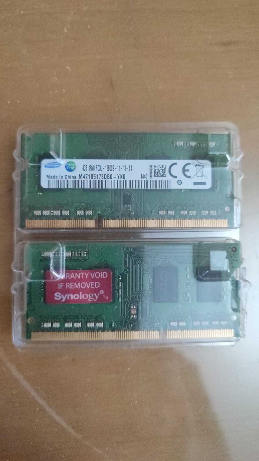 Memorie RAM Synology 8GB (2x4GB single channel )