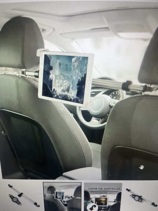 Suport auto extensibil tableta-aluminiu