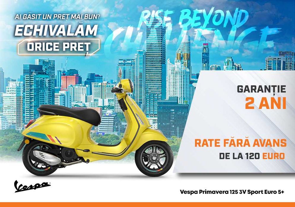 Scuter Vespa Primavera 125 3V Sport Euro 5+