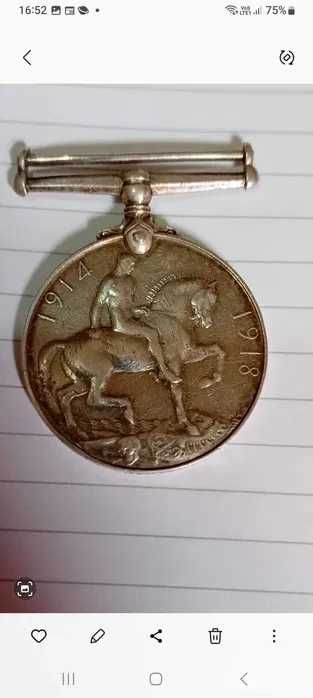 Lot vintage de 8 medalii din argint