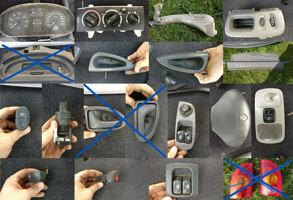 Рено Меган Комби на части 1.4 16V