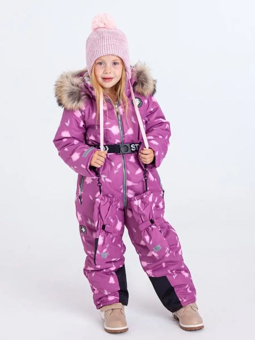 Зимний комбез для девочки