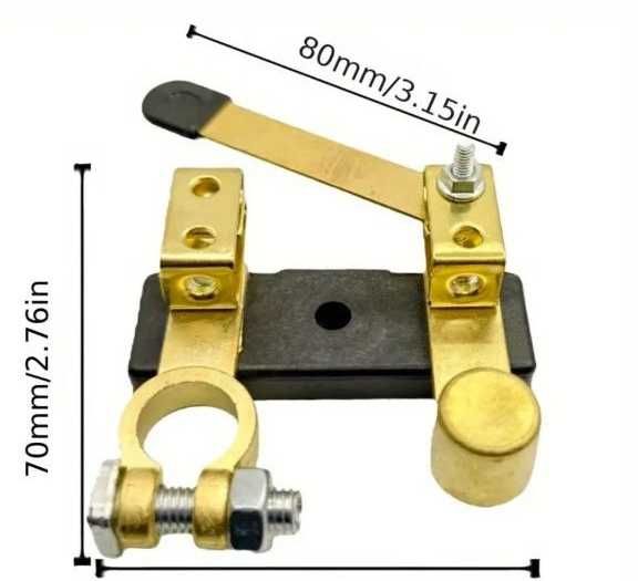 Ключ маса за акумулатор, 750А. Клема