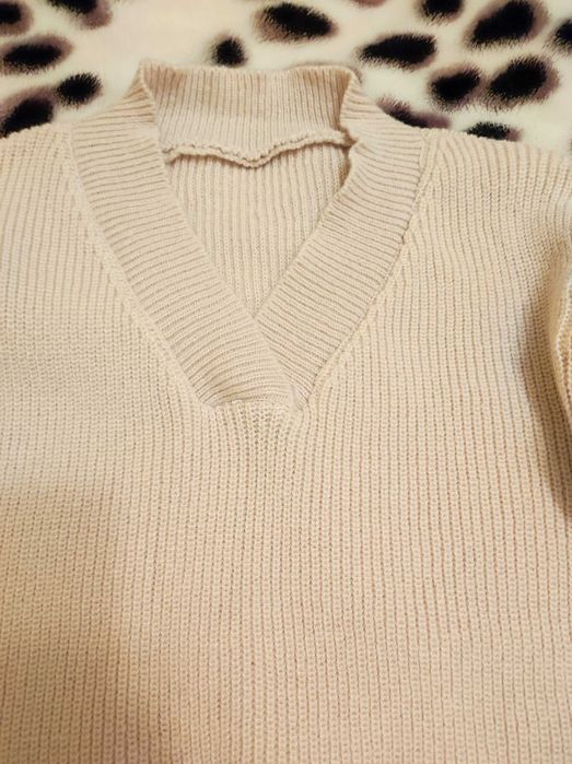 Vand pluovar bej-crem nou, marime s-m