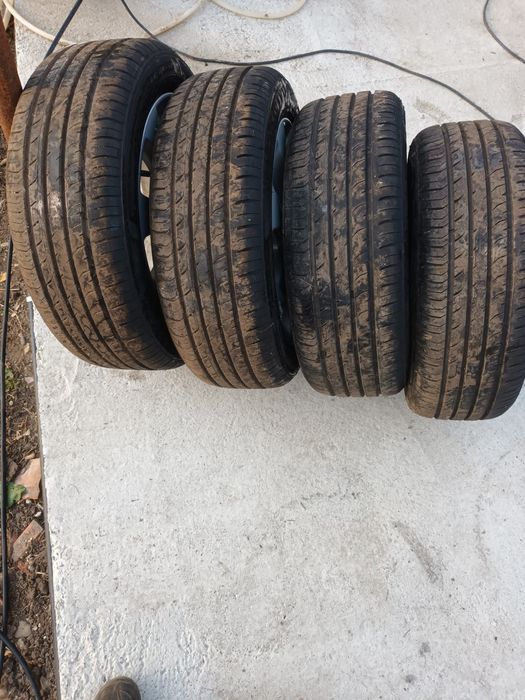 Jante cu anvelope 195/55/R16 opel corsa an 2012