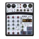 Смесителен пулт BMG-04D DSP99 UPGRADE, DJ Mixer, Bluetooth, USB Player