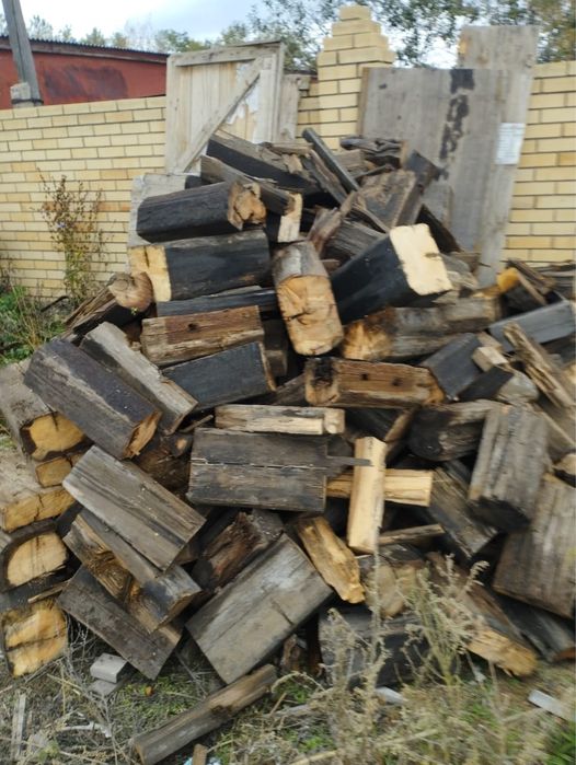Дрова ( шпалы) пилингые