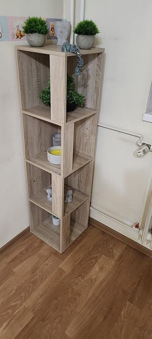 Mobila dormitor sonoma alb