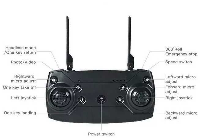 Mini Drona WIFI HPV Camera 2MP