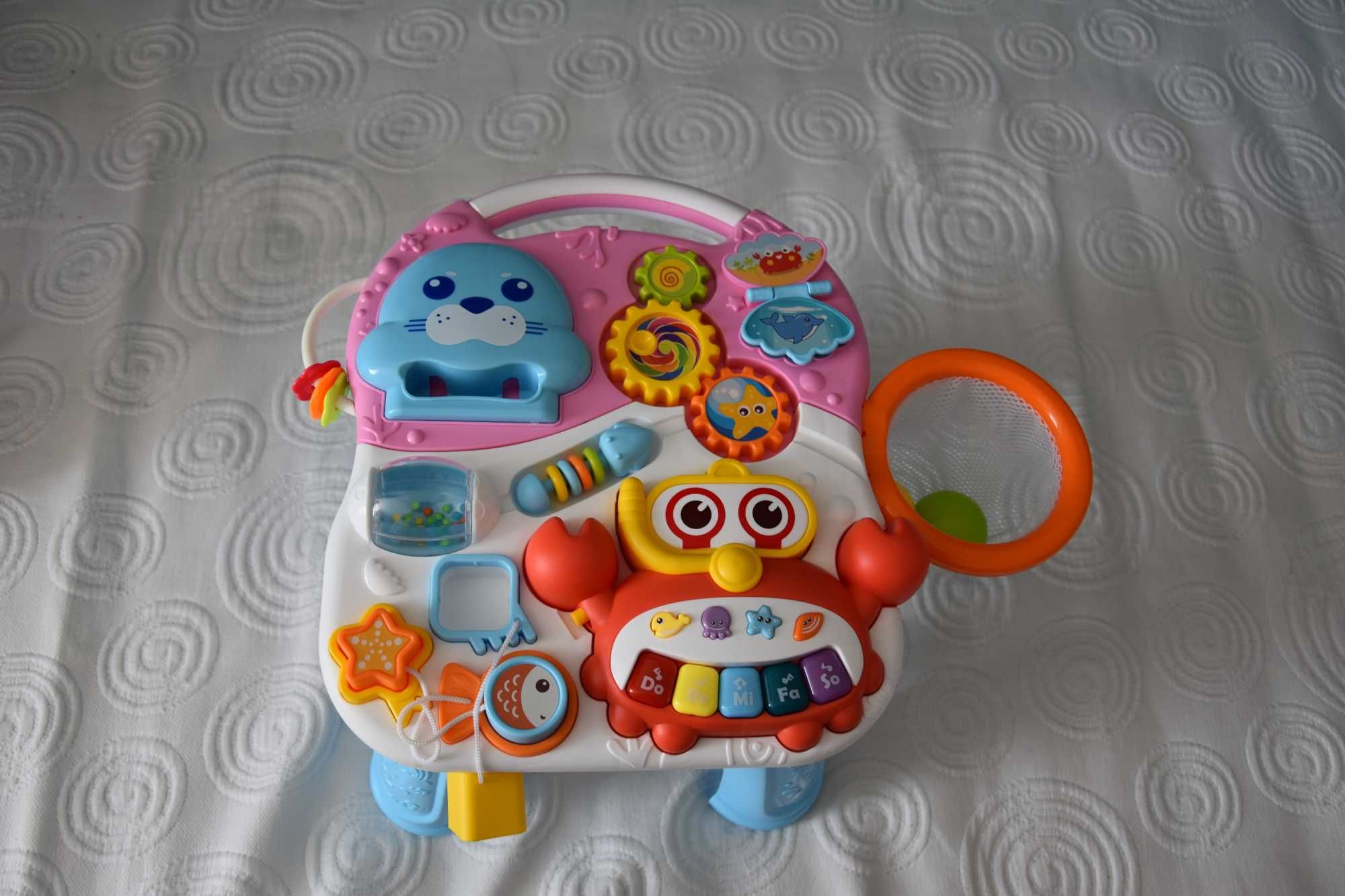 Бебешка проходилка 2 в 1 Caretero Toyz - Spark, Pink