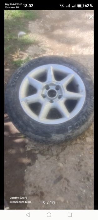 4 jante aliaj pentru wv 195/65/15