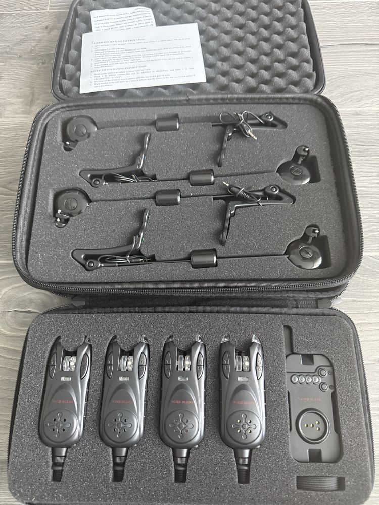 SET Avertizori 4+1 WindBlade D3-W  + 4 Swingeri cu Penar
