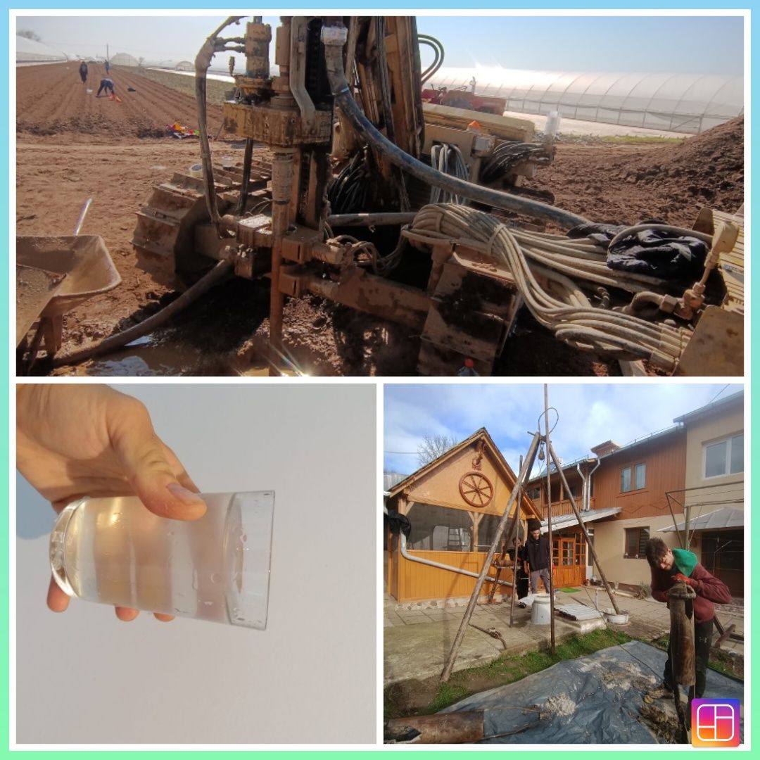 Foraje puturi apa 0-150 m prelungiri si denisipari