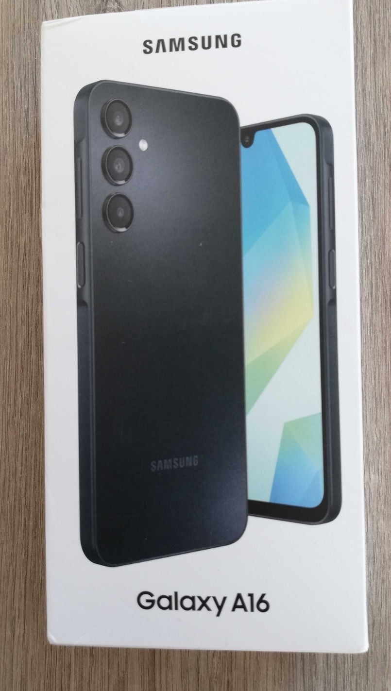 Samsung A16, нов, неразпечатан,