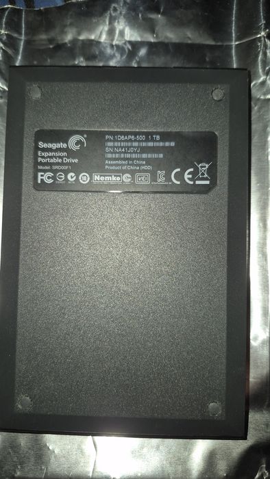 Hdd внешний 1 тб, seagate, 2.5